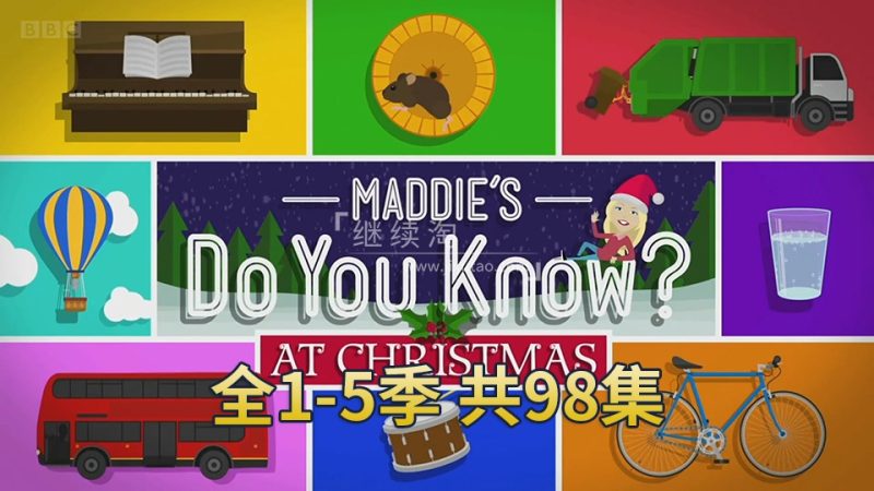 BBC少儿真人科普纪录片神剧Maddie’s Do You Know你知道吗？全五季共98集，百度网盘下载！-爱帮您