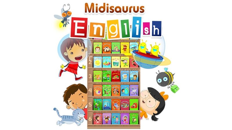 《米迪英语Midisaurus English》美国原版幼儿教材全套资源，百度网盘下载！-爱帮您