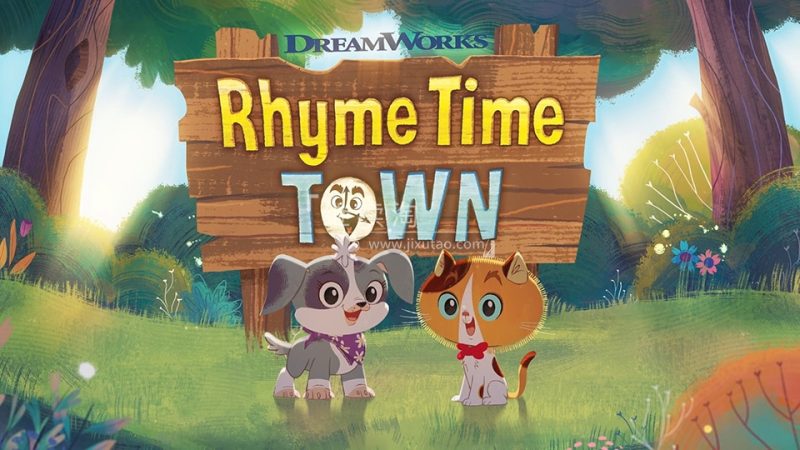 美国梦工厂英文儿歌动画《Rhyme Time Town儿歌童谣城》全2季共21集，1080P高清视频带中英文字幕，百度网盘下载！-爱帮您