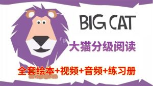 大猫英语分级阅读《Big Cat》自然拼读全套476册绘本PDF+289集视频+配套音频+配套练习册，百度网盘下载！-爱帮您