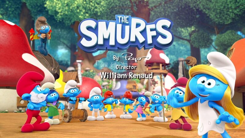 英文动画片《The Smurfs 新版蓝色小精灵》全2季共62集，1080P高清视频带英文字幕，百度网盘下载！-爱帮您