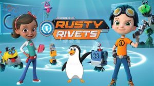 英文版STEM科普动画片《Rusty Rivets 小天才罗斯帝》全三季共150集，1080P高清视频带英文字幕，百度网盘下载！-爱帮您